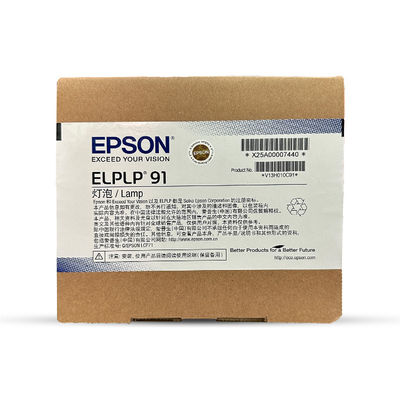 Geschikt voor de Epson ELPLP91 projectorlamp; compatibel met de 696Ui, 697Ui, 1450Ui, 1460Ui, EB 1440ui en 1460ui projectormodellen